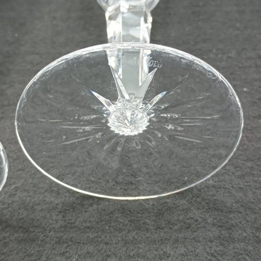 Waterford Crystal Glenmore Vintage Champagne Flutes Set of 2 No Chips Excellent